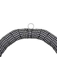 Northlight Houndstooth And Berry Wreath