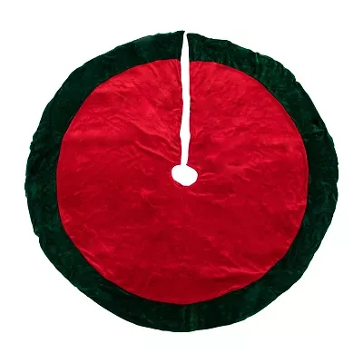Northlight 60in Green Border Indoor Tree Skirt