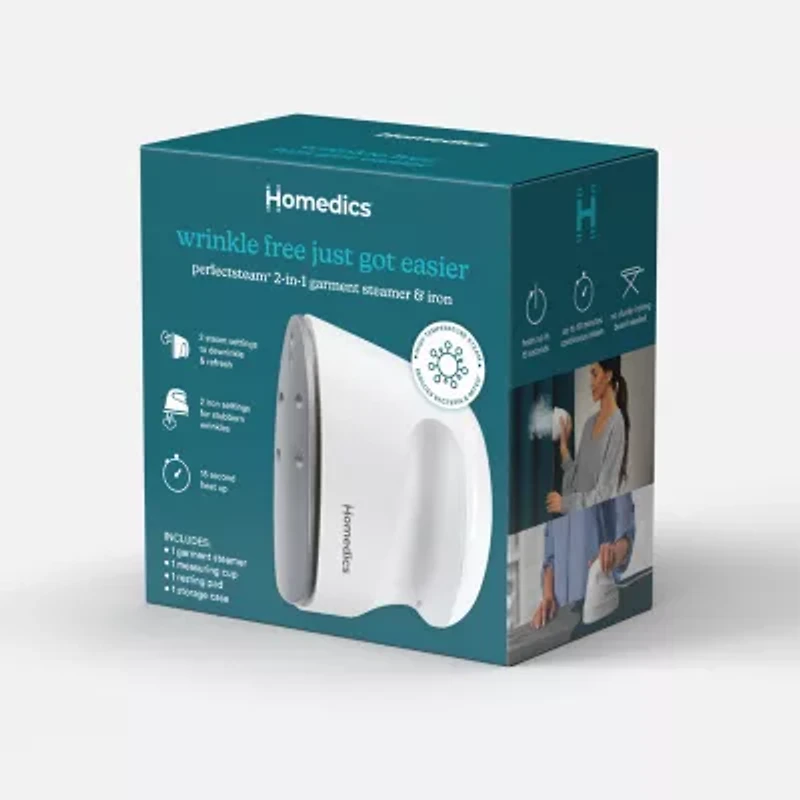 HoMedics Perfectsteam® 2-In-1 Iron And Garment Steamer