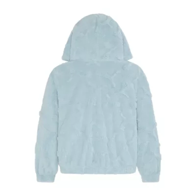 PUMA Big Kid Girls Long Sleeve Active Hoodie