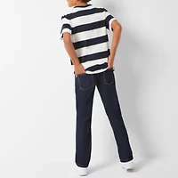 Thereabouts Little & Big Kid Boys Adjustable Waist Stretch Fabric Slim Straight Leg Jean