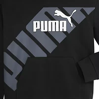 PUMA Big Kid Boys Long Sleeve Fleece Active Hoodie
