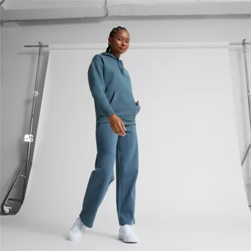 PUMA Womens All Dressed Up Fleece Hoodie