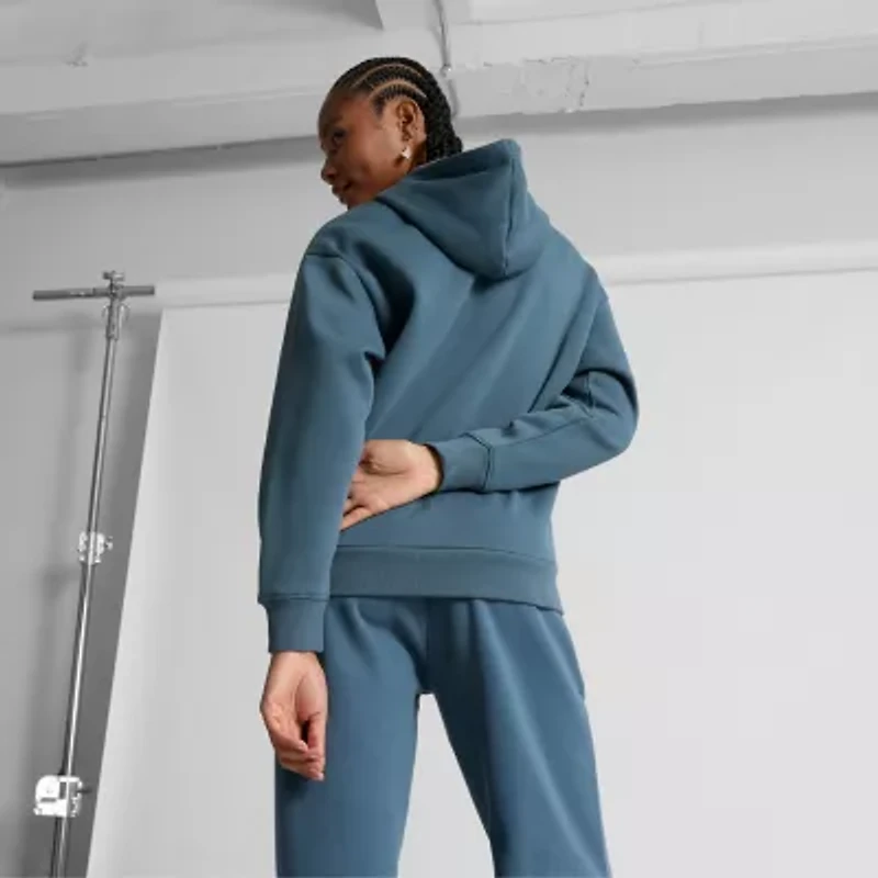 PUMA Womens All Dressed Up Fleece Hoodie