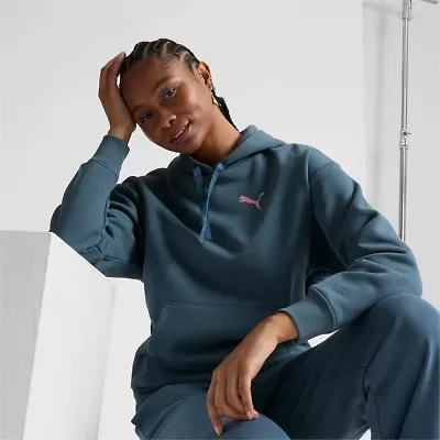 PUMA Womens All Dressed Up Fleece Hoodie