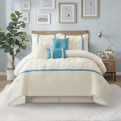 Stratford Park Priscilla 7-pc. Midweight Comforter Set