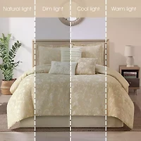 Stratford Park Floris 7-pc. Lightweight Comforter Set