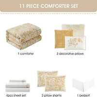 Stratford Park Anneke 11-pc. Lightweight Comforter Set