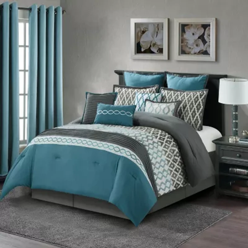 Stratford Park Kelvin 12-pc. Lightweight Comforter Set