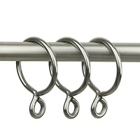 Rod Desyne Set of 10 1.375" Curtain Eyelet Rings