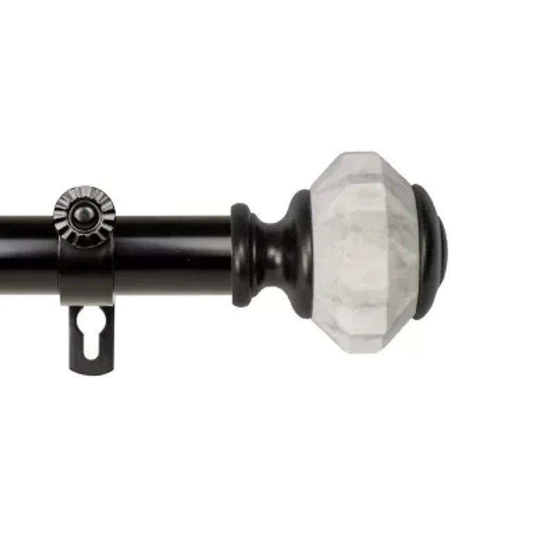 Rod Desyne Linden 1 Adjustable Curtain