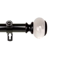 Rod Desyne Ironwood 1 Adjustable Curtain