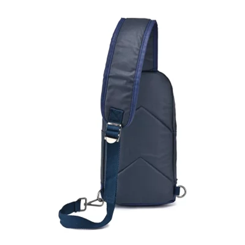 TSD Brand Urban Light Coated Canvas Sling Bag Unisex Adult Adjustable Straps Padded Straps Backpack