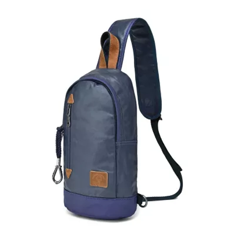TSD Brand Urban Light Coated Canvas Sling Bag Unisex Adult Adjustable Straps Padded Straps Backpack