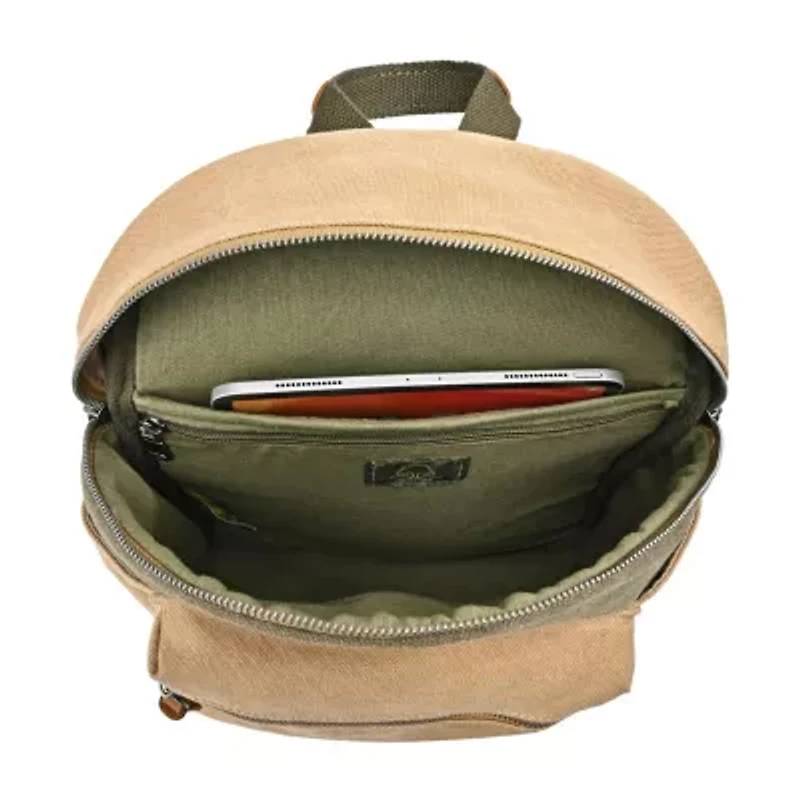 TSD Brand Trail Tree Double Canvas Laptop Backpack