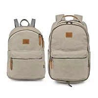 TSD Brand Trail Tree Double Canvas Laptop Backpack