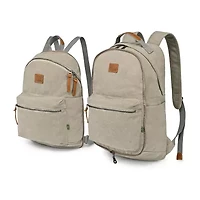 TSD Brand Trail Tree Double Canvas Laptop Backpack