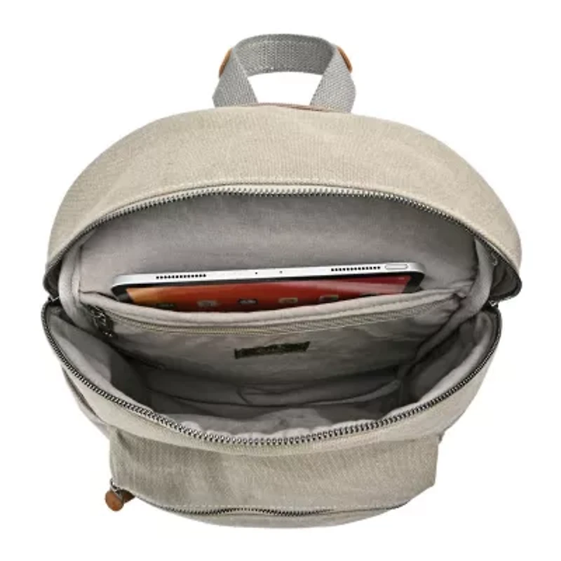 TSD Brand Trail Tree Double Canvas Laptop Backpack