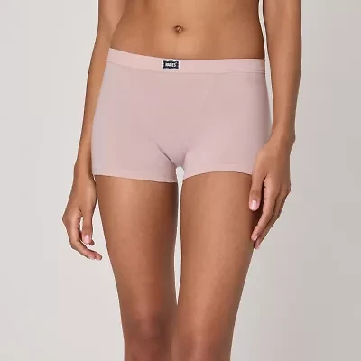 Hanes Womens Average Figure 3 Pack Multi-Pack Boyshort Panty 45vobb