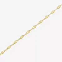 Yes, Please! Womens Genuine White 14K Gold Over Silver Round 18 Inch Pendant Necklace