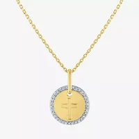 Yes, Please! Womens Lab Grown White Diamond Accent 2-pc. Necklace Set