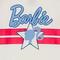 Little & Big Kid Girls Crew Neck Short Sleeve Boxy Fit Barbie Graphic T-Shirt