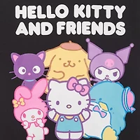 Little & Big Kid Girls Crew Neck Short Sleeve Regular Fit Hello Kitty Graphic T-Shirt