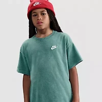 Nike Big Kid Unisex Crew Neck Short Sleeve Regular Fit Graphic T-Shirt