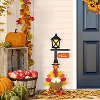 Glitzhome Thanksgiving Porch Sign