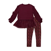 Blueberi Boulevard Toddler Girls 2-pc. Legging Set
