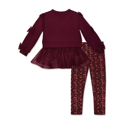 Blueberi Boulevard Toddler Girls 2-pc. Legging Set