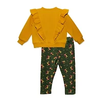 Blueberi Boulevard Toddler Girls 2-pc. Legging Set