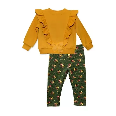 Blueberi Boulevard Toddler Girls 2-pc. Legging Set