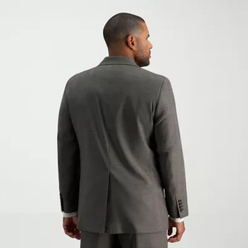 Haggar JMH Mens Classic Fit Plaid Suit Jacket
