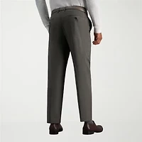 Haggar JMH Mens Plaid Stretch Fabric Classic Fit Flat Front Suit Pant