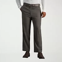 Haggar JMH Mens Plaid Stretch Fabric Classic Fit Flat Front Suit Pant