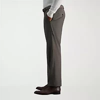 Haggar JMH Mens Plaid Stretch Fabric Classic Fit Flat Front Suit Pant