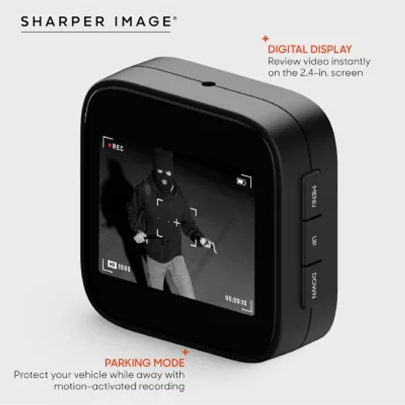 Sharper Image® Dash Cam HD Driving Recorder
