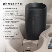 Sharper Image® Heated Travel Mug
