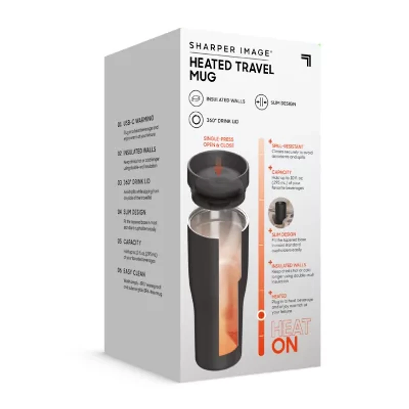 Sharper Image® Heated Travel Mug