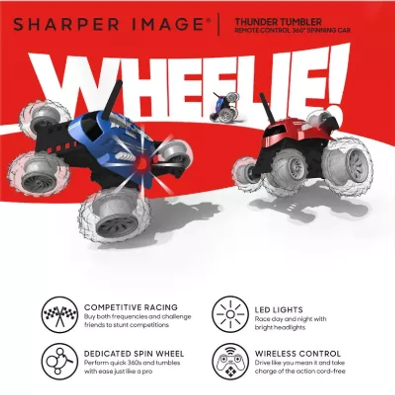 Sharper Image® Thunder Tumbler RC Monster Spinning Car