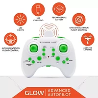 Sharper Image® Glow Up LED Mini Stunt Drone