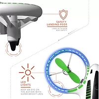 Sharper Image® Glow Up LED Mini Stunt Drone