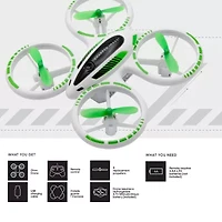 Sharper Image® Glow Up LED Mini Stunt Drone