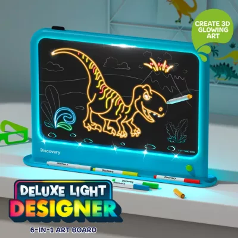 Discovery™ Deluxe Light Designer 6-In-1 Art Board