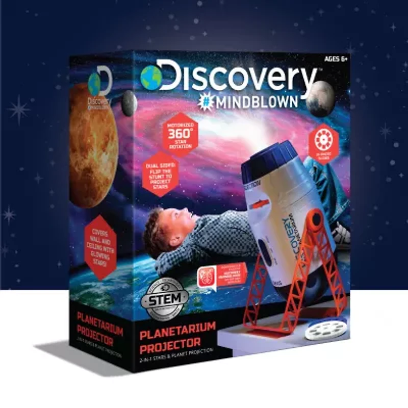 Discovery™ 2-in-1 Reversible Planetarium Space Projector