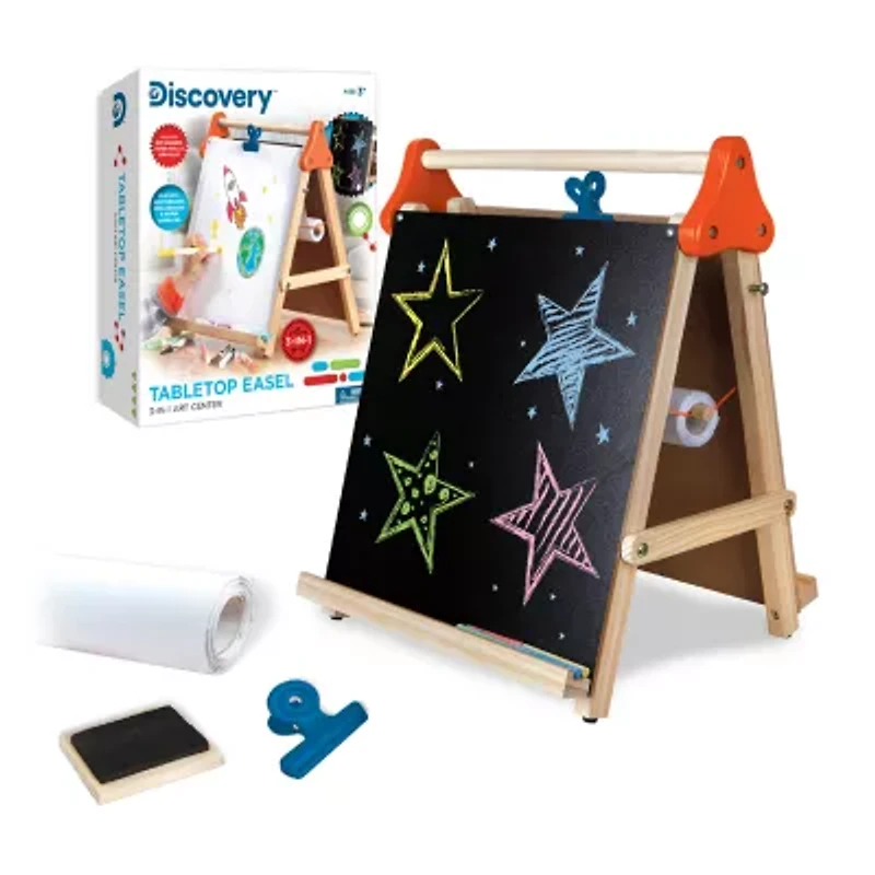  Discovery™ Tabletop Easel 3-in-1 Art Center