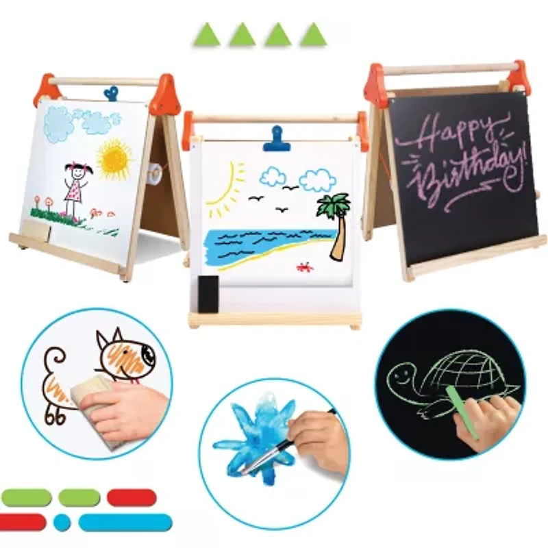  Discovery™ Tabletop Easel 3-in-1 Art Center