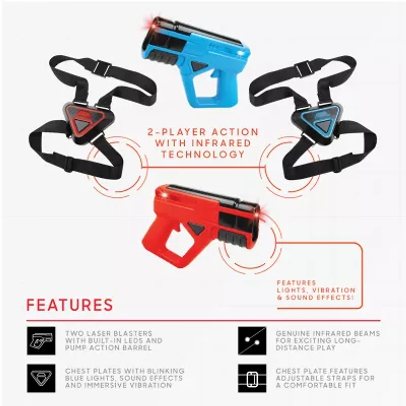 Sharper Image® Two-Player Laser Tag Game