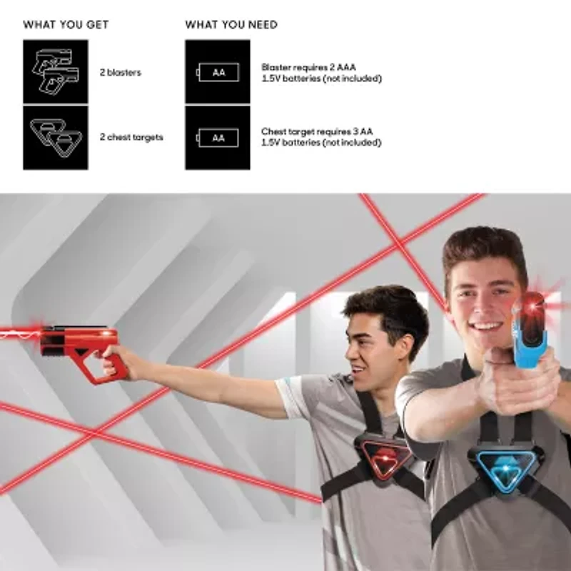  Sharper Image® Two-Player Laser Tag Game